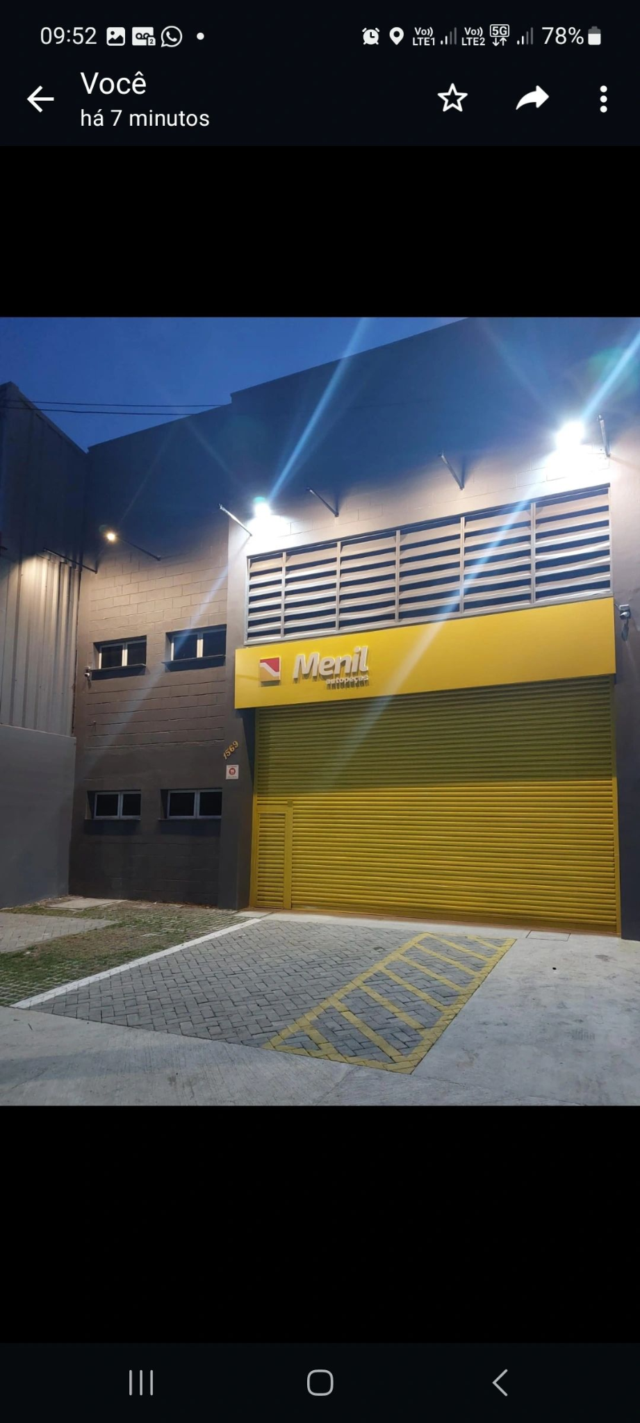 Fachada da Menil Autopeças em Mogi das Cruzes